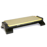 DMT Knives & Tools : Sharpeners DMT 10 Inch DuoSharp Bench Stone Extra-Fine-Fine with Base