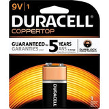 DURACELL Lighting > Batteries & Accessories CPRT 9 V DURACELL COPPERTOP BATTERIES
