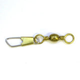 Eagle Claw Fishing : Terminal, Snap/Swivel Eagle Claw Snap Swivel Brass Size1/0 2Pk