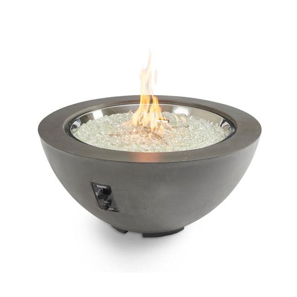 Outdoor Greatroom - Midnight Mist Cove 42" Round Gas Fire Pit Bowl - CV-30MM