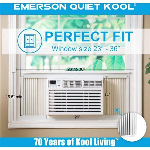 Emerson Quiet Kool Window A/C Emerson Quiet Kool 10,000 BTU 115V Window Air Conditioner with Remote Control
