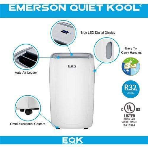 Emerson Quiet Portable A/C Emerson Quiet - 5000 BTU Portable Air Conditioner with Wifi Controls