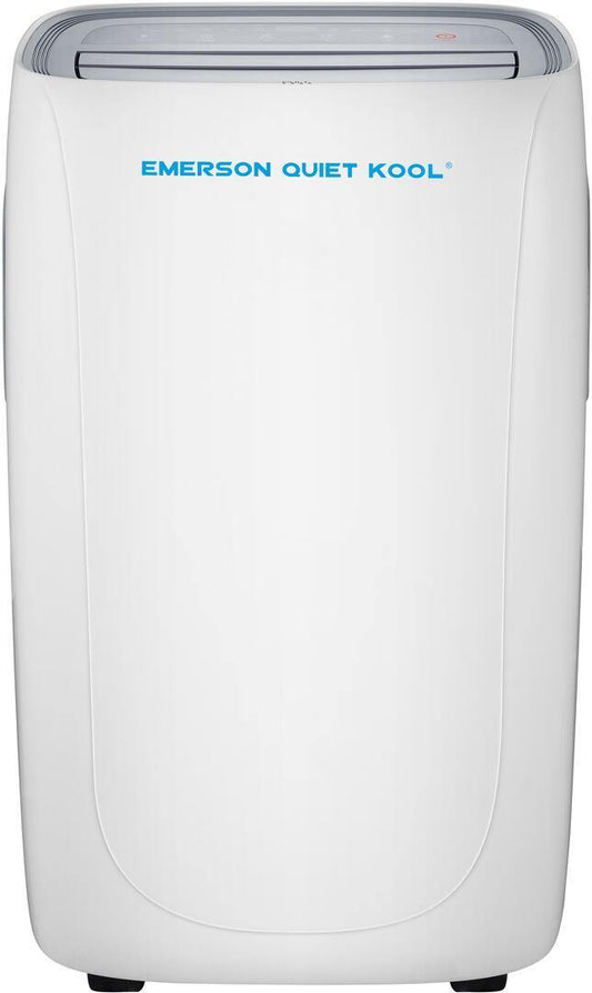 Emerson Quiet Portable A/C Emerson Quiet - 8,000 BTU 115-Volt Portable Air Conditioner with Dehumidifier Function and Remote in White