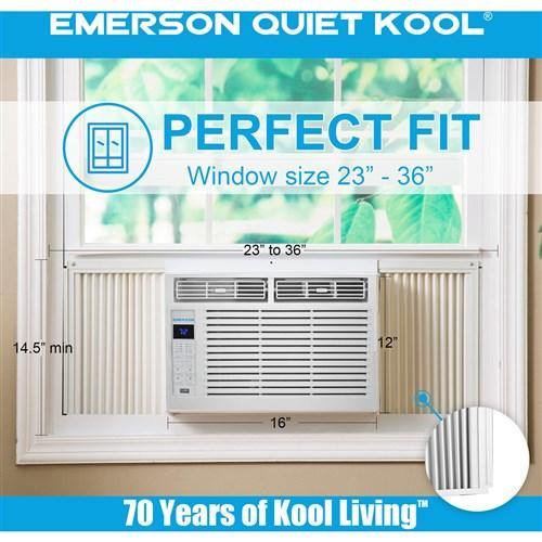 Emerson Quiet Window A/C Emerson Quiet - 5,000 BTU Window Air Conditioner, Electronic Controls