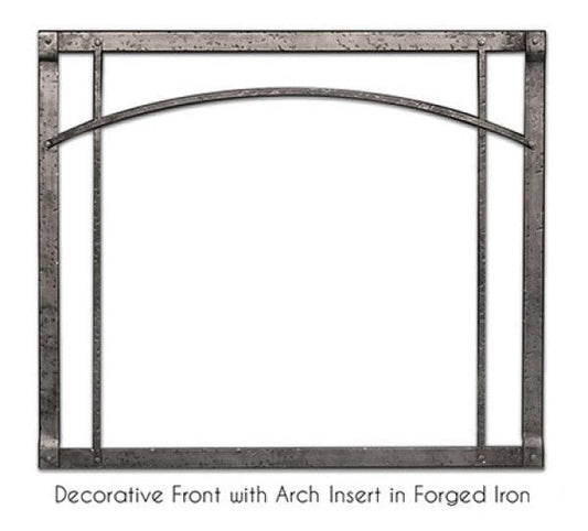 Empire Decorative Bk. Front Arch Inset for 40 Clean Face DV Fireplace