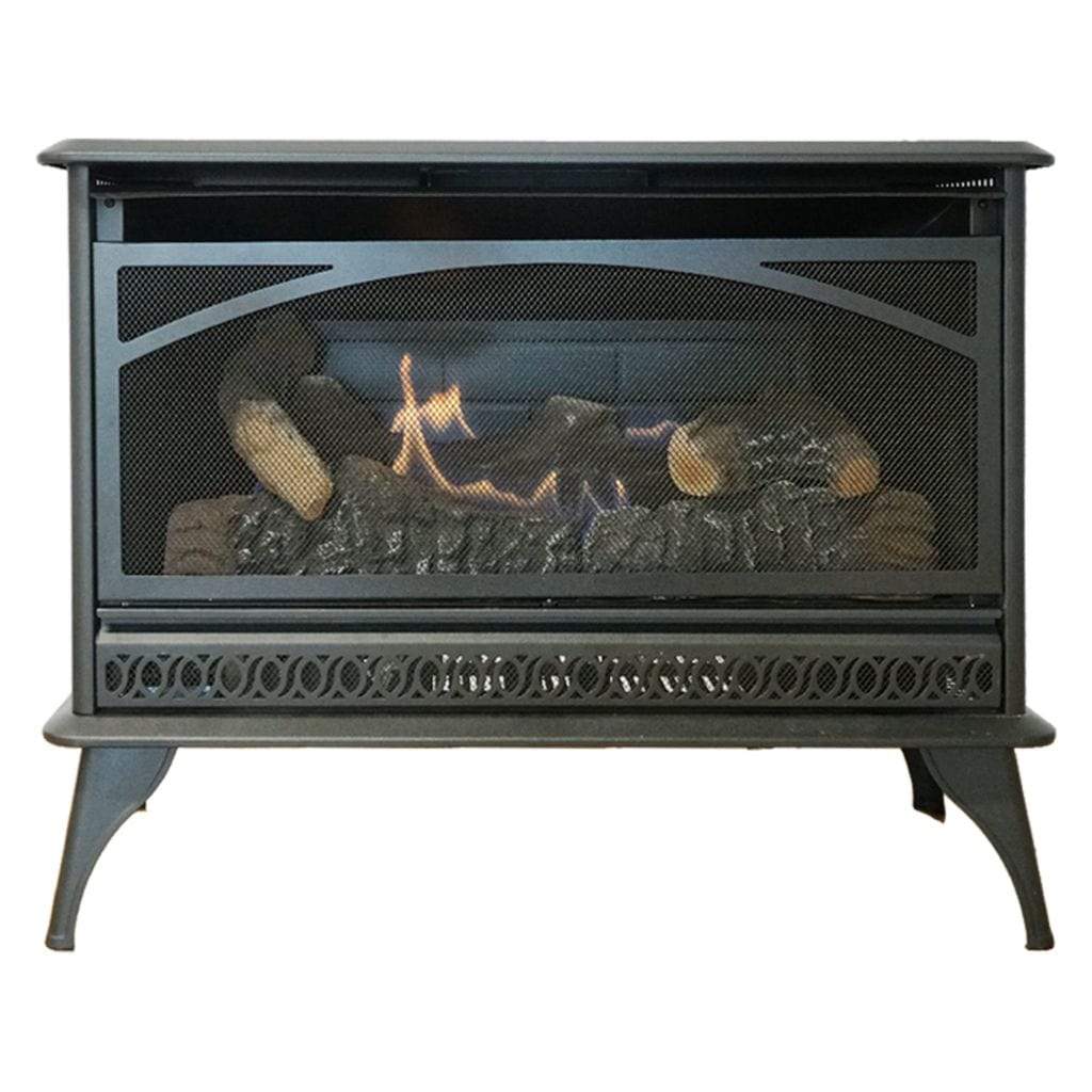 Empire Empire HearthRite 32" Vent Free Gas Stove with Manual Control and Log Set - HRSQ25MVL