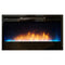 Empire White Mountain Hearth EBL34 Nexfire 34-Inch Linear Electric Fireplace with LED Lights, Remote and Crushed Glass