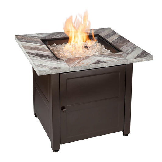 Endless Summer Fire Pit 30" Square Gas Fire Table