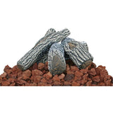 Endless Summer Fire Pit Lava Rock and Log Kit