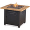 Endless Summer Fire Pit LP Gas Outdoor Fire Pit with 30-in Faux Stone Mantel