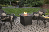 Endless Summer Fire Pit LP Gas Outdoor Fire Pit with 30-in Resin Tile Mantel