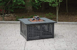 Endless Summer Fire Pit LP Gas Outdoor Fire Pit with 42-in. Tile Mantel