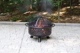 Endless Summer Fire Pit OIL RUBBED BRONZE WOOD BURNING FIREBOWL WITH LATTICE DESIGN