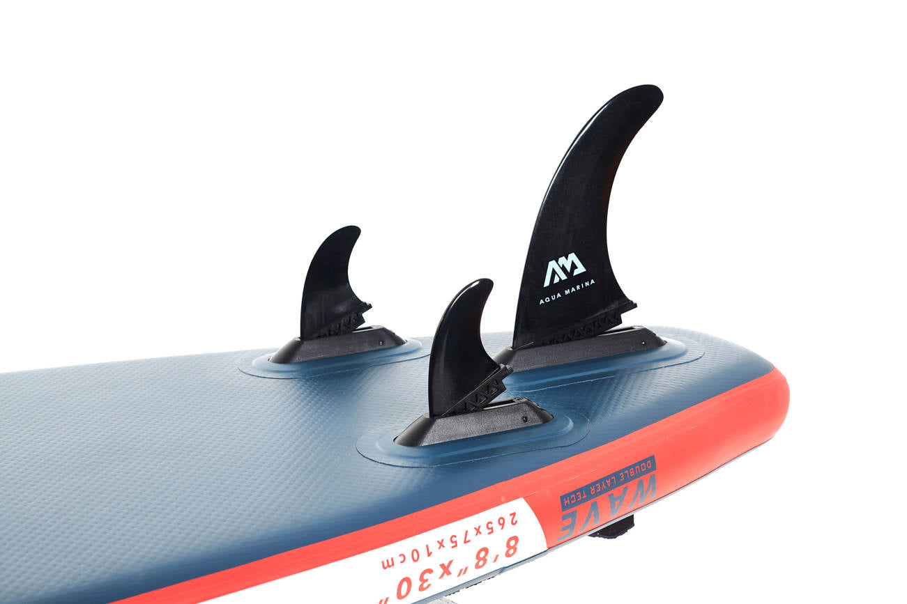 Aqua Marina - Wave - Surf iSUP, 2.65m/10cm, with surf leash  | BT-22WA