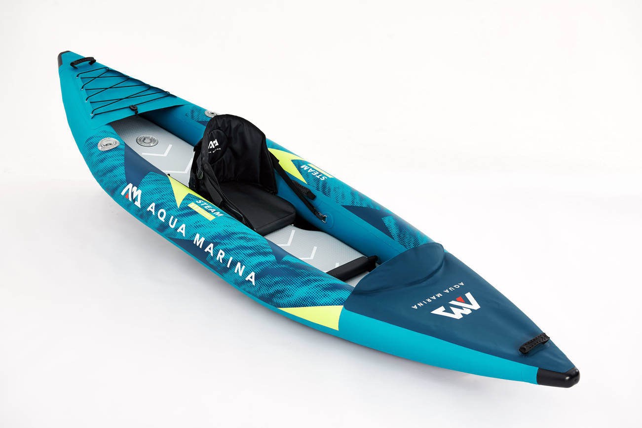 Aqua Marina - Steam-312 Versatile/ Whitewater Kayak 1-person. DWF Deck. (paddle excluded) | ST-312-22