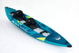 Aqua Marina - Steam-412 Versatile/ Whitewater Kayak 2-person. DWF Deck. (paddle excluded) | ST-412-22