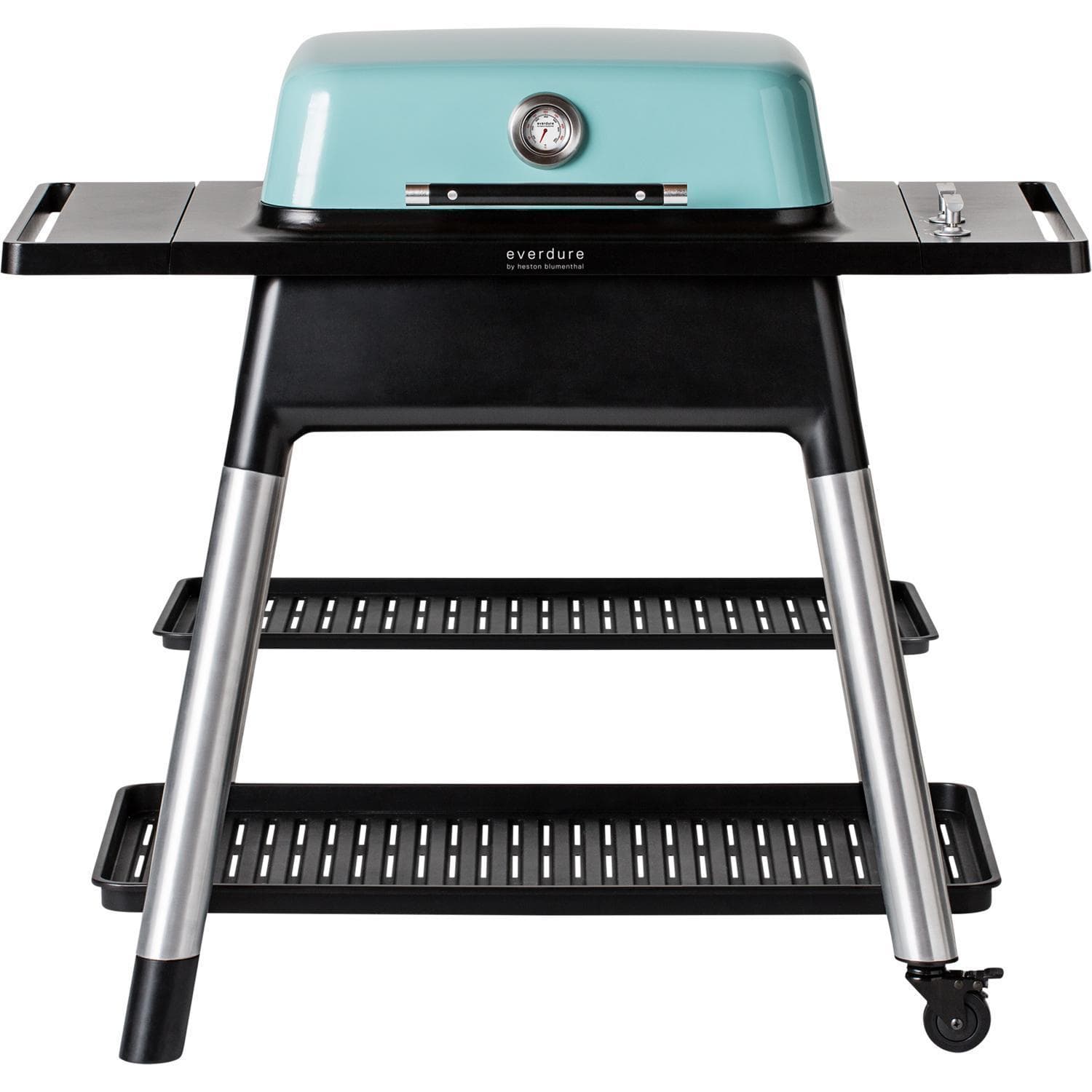 Everdure Propane Gas Grill Mint Everdure By Heston Blumenthal FORCE 48-Inch 2-Burner Propane Gas Grill With Stand