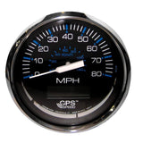 Faria Beede Instruments Gauges Faria Chesapeake Black 4" Speedometer w/ LCD Heading Display - 80MPH (GPS) [33730]