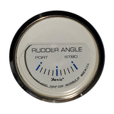 Faria Beede Instruments Gauges Faria Chesapeake White SS 2" Rudder Angle Indicator Gauge [13822]