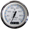 Faria Beede Instruments Gauges Faria Chesapeake White SS 4" Tachometer w/Suzuki Monitor - 7000 RPM (Gas) (Suzuki Outboard) [33860]