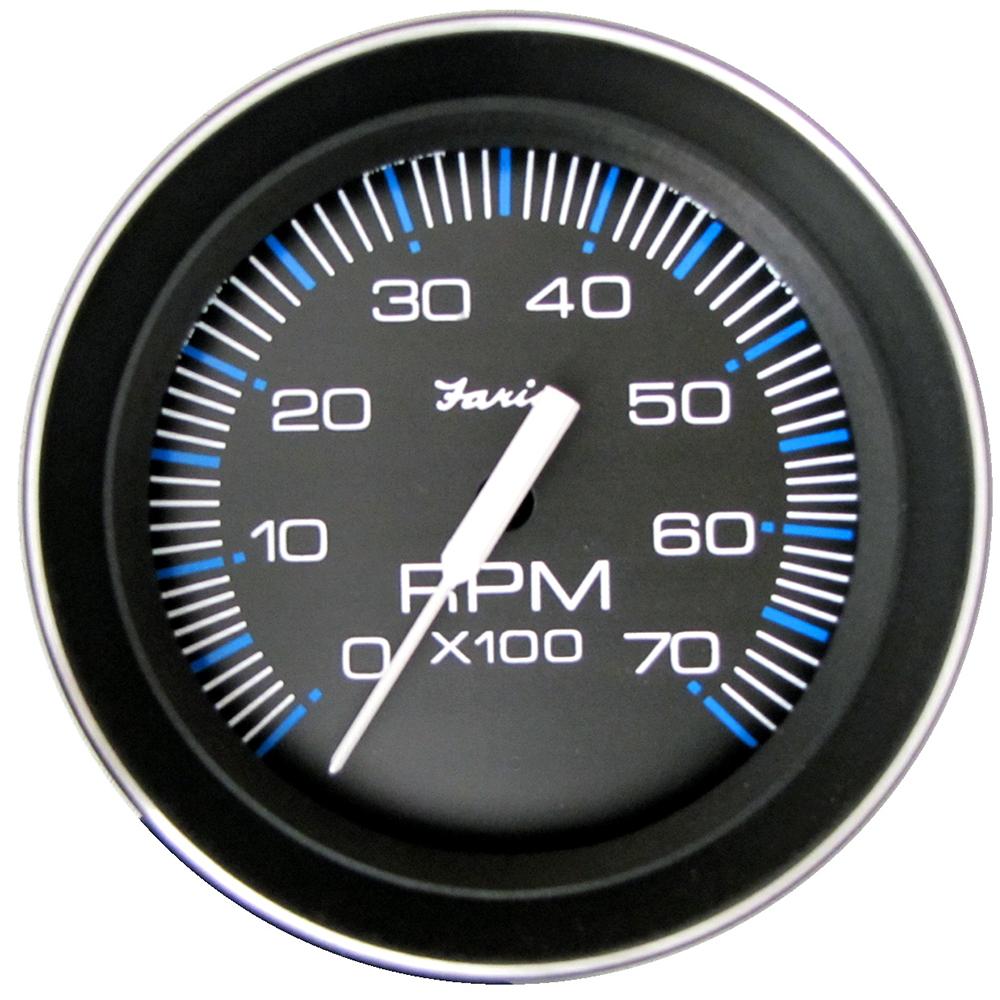 Faria Beede Instruments Gauges Faria Coral 4" Tachometer (7000 RPM) (All Outboard) [33005]