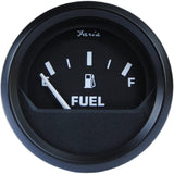 Faria Beede Instruments Gauges Faria Euro Black 2" Fuel Level Gauge - Metric [12802]