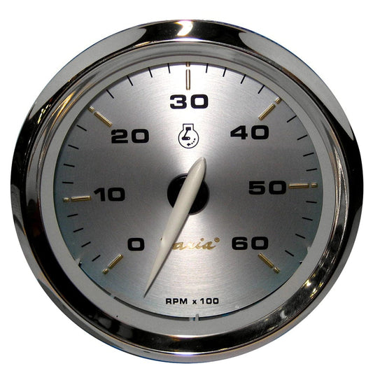 Faria Beede Instruments Gauges Faria Kronos 4" Tachometer - 6,000 RPM (Gas - Inboard & I/O) [39004]