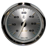 Faria Beede Instruments Gauges Faria Kronos 4" Tachometer - 6,000 RPM (Gas - Inboard & I/O) [39004]