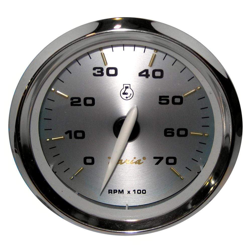 Faria Beede Instruments Gauges Faria Kronos 4" Tachometer - 7,000 RPM (Gas - All Outboards) [39005]