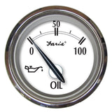 Faria Beede Instruments Gauges Faria Newport SS 2" Oil Pressure Gauge - 0 to 100 PSI [25005]