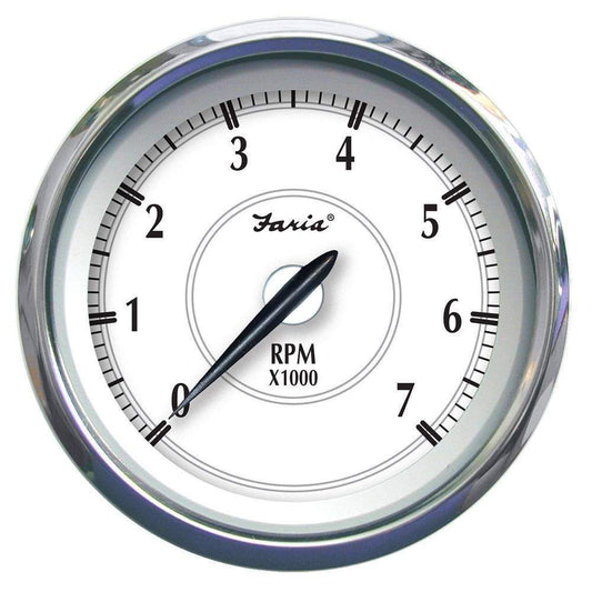 Faria Beede Instruments Gauges Faria Newport SS 4" Tachometer f/Gas Outboard - 7000 RPM [45003]