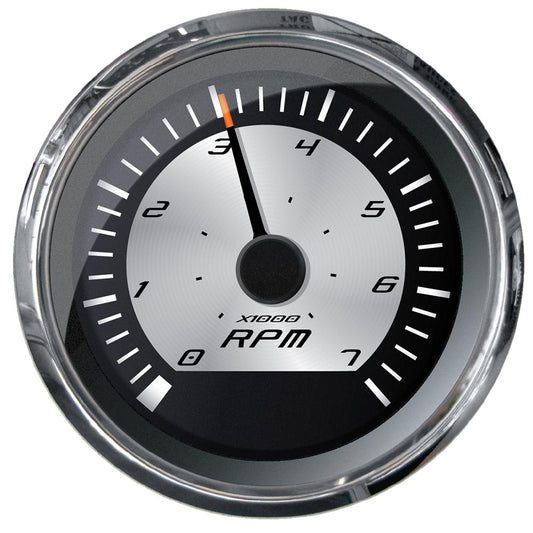 Faria Beede Instruments Gauges Faria Platinum 4" Tachometer - 7000 RPM (Gas - Inboard, Outboard  I/O) [22009]