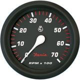Faria Beede Instruments Gauges Faria Professional Red 4" Tachometer - 7,000 RPM [34617]