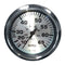 Faria Beede Instruments Gauges Faria Spun Silver 4" Speedometer - 65 MPH (Pitot) [36010]