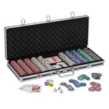 Fat Cat Casino Aluminum / Claytec Fat Cat Bling 13.5 Grams 500Ct Poker Chip Set