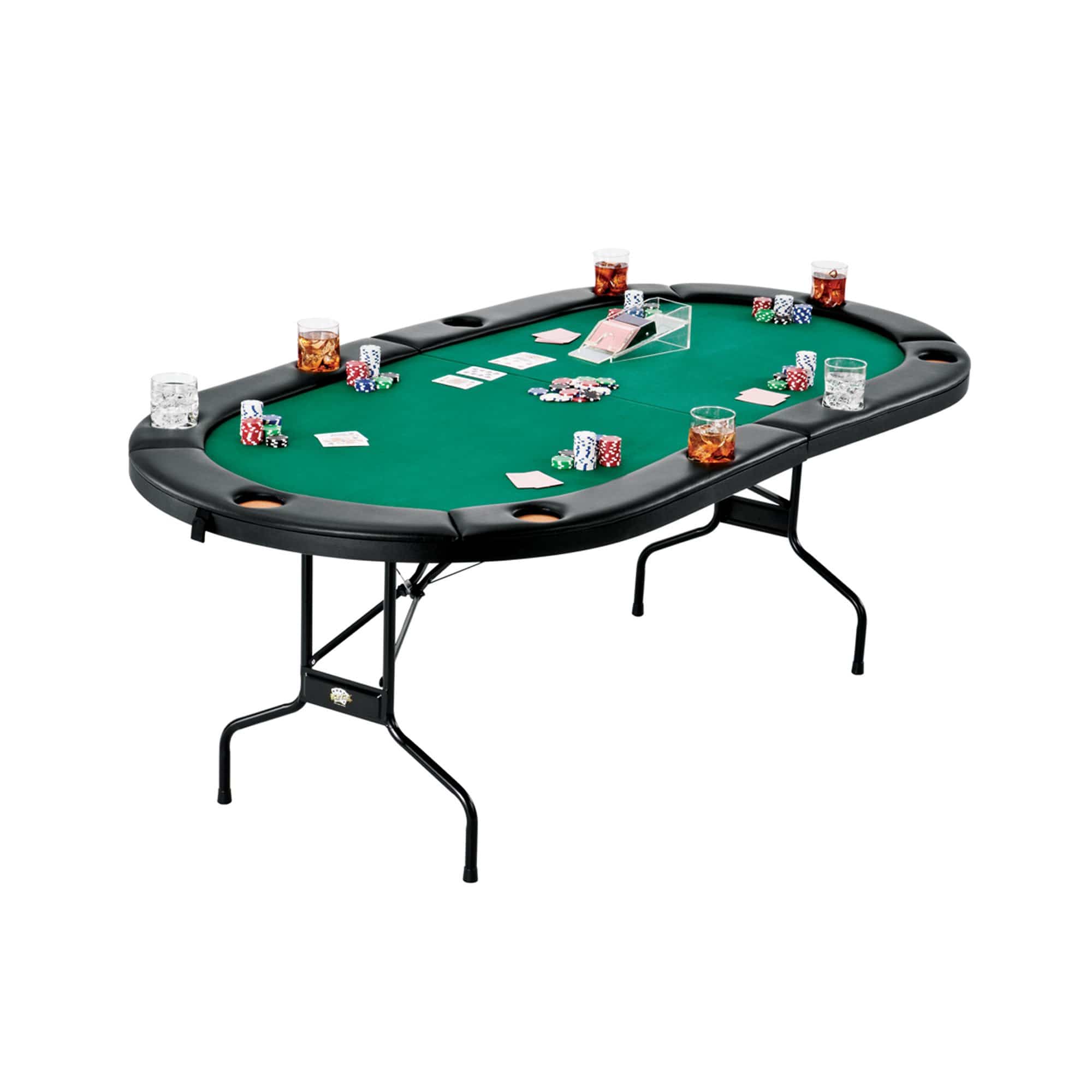 Fat Cat Casino Green / As shown Fat Cat Folding Texas Hold'Em Table