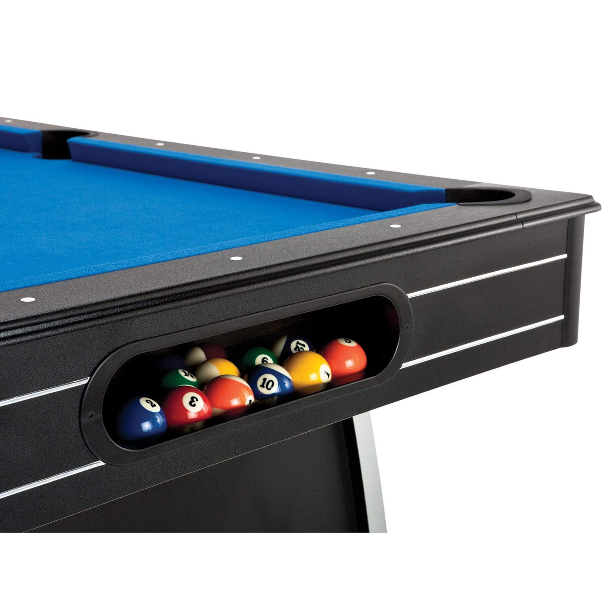 Fat Cat Pool Table Blue / As shown Fat Cat Tucson 7' Pool Table with Ball Return