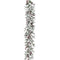 Fraser Hill Farm -  9-Ft. Flocked Decorative Garland with Red Berries