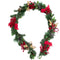 Fraser Hill Farm -  9-Ft. Christmas Garland with Pinecones, Bows, Berries, and Twig Balls