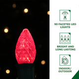 Fraser Hill Farm -  Christmas Giant Outdoor LED Lights, 3-Ft. Tall Candy Cane with Ground Stakes (36-inchH x 15-inchW)