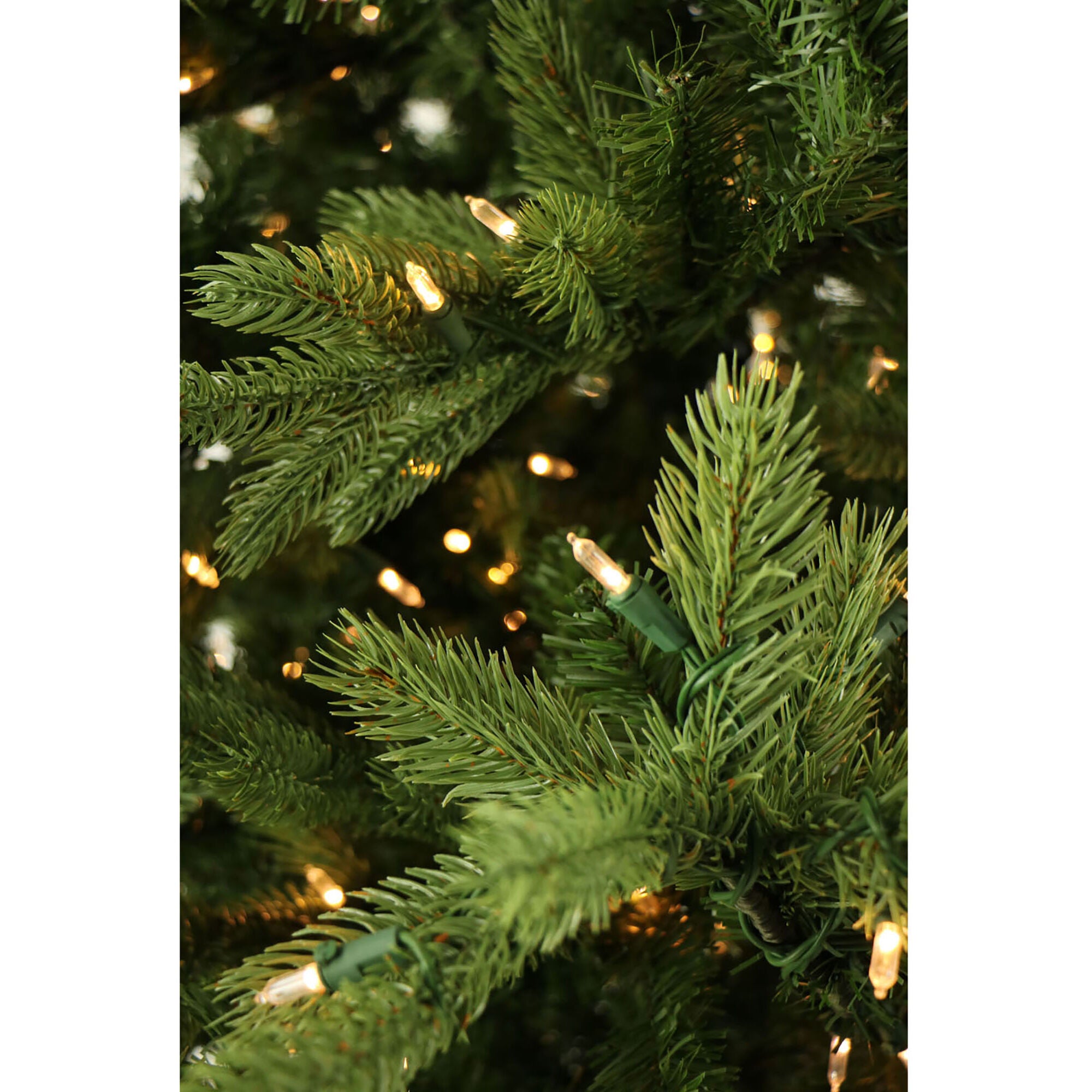 Fraser Hill Farm -  10-Ft. Foxtail Pine Christmas Tree with Warm White LED Lights