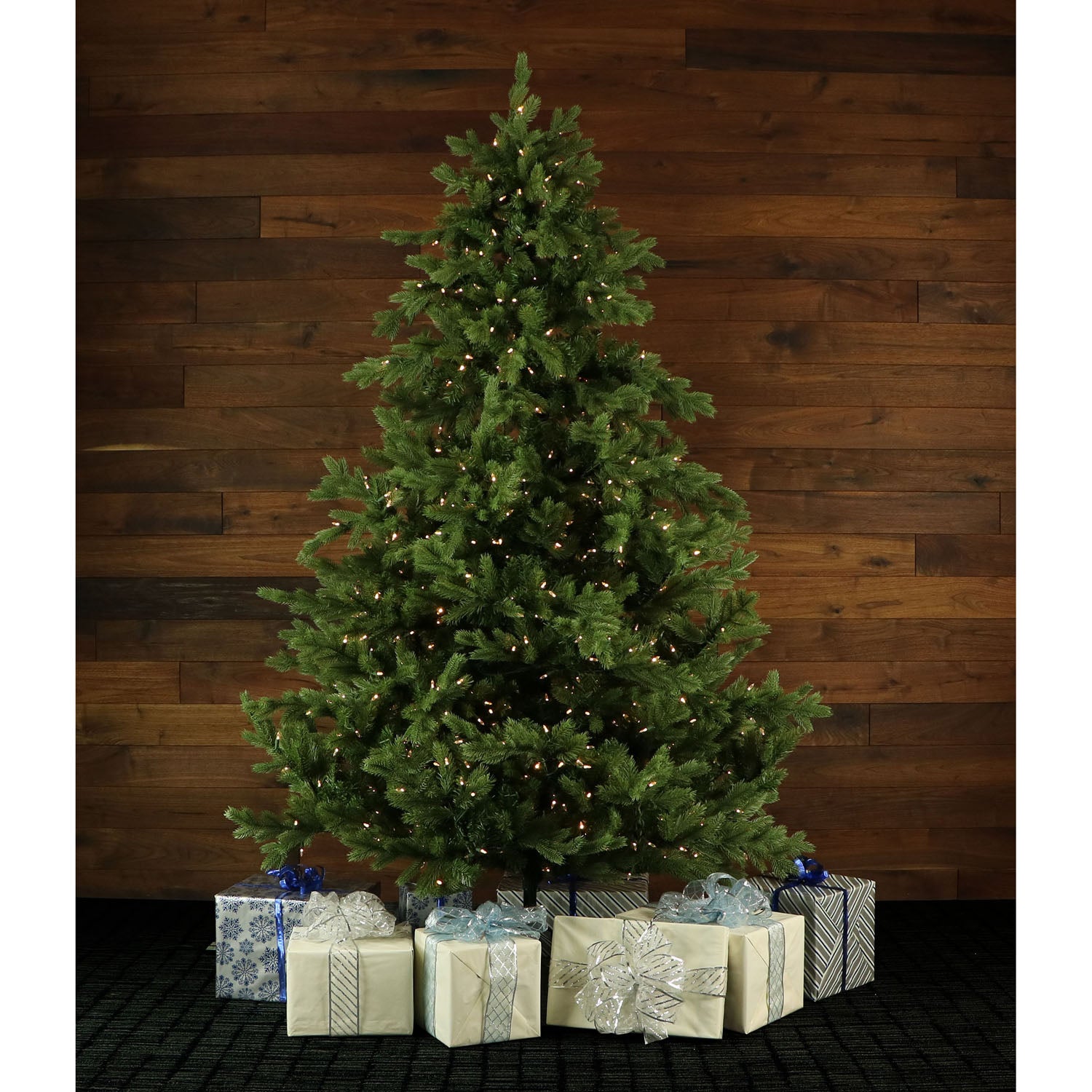 Fraser Hill Farm -  12.0-Ft. Foxtail Pine with Clear Smart Lights and EZ Connect