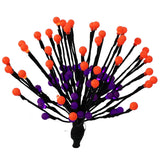 Haunted Hill Farm - Set of 6 Battery-Operated Radiant Starburst LED Lights w/ 8 Functions and Timer for Hanging Halloween Decoration