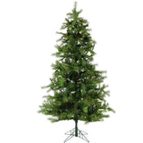 Fraser Hill Farm -  6.5-Ft. Southern Peace Pine Christmas Tree with Multi-Color LED String Lighting