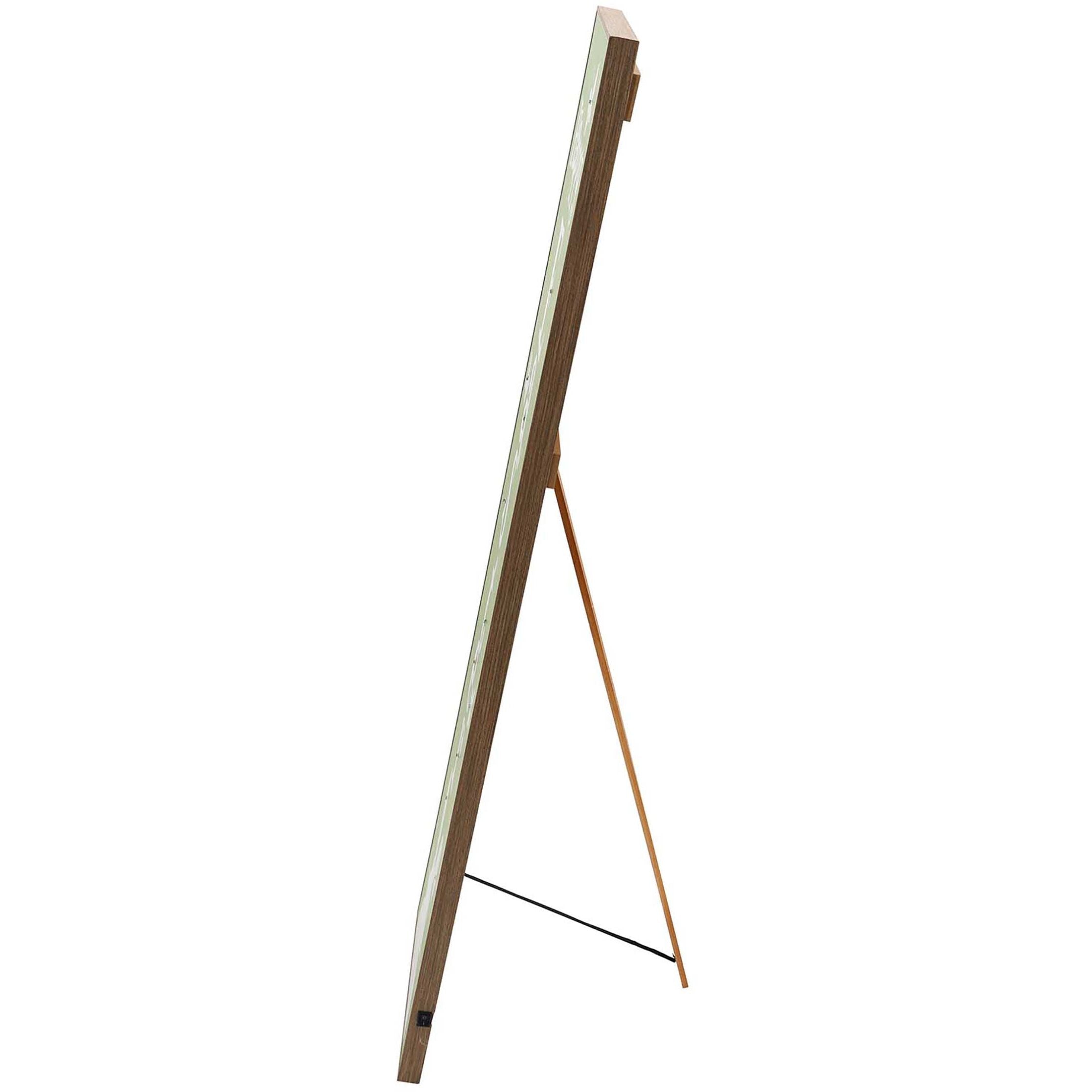 Fraser Hill Farm -  45-In. FARM FRESH CHRISTMAS TREES Porch Leaner Sign with Battery-Operated LED Lights, Festive Christmas Decoration