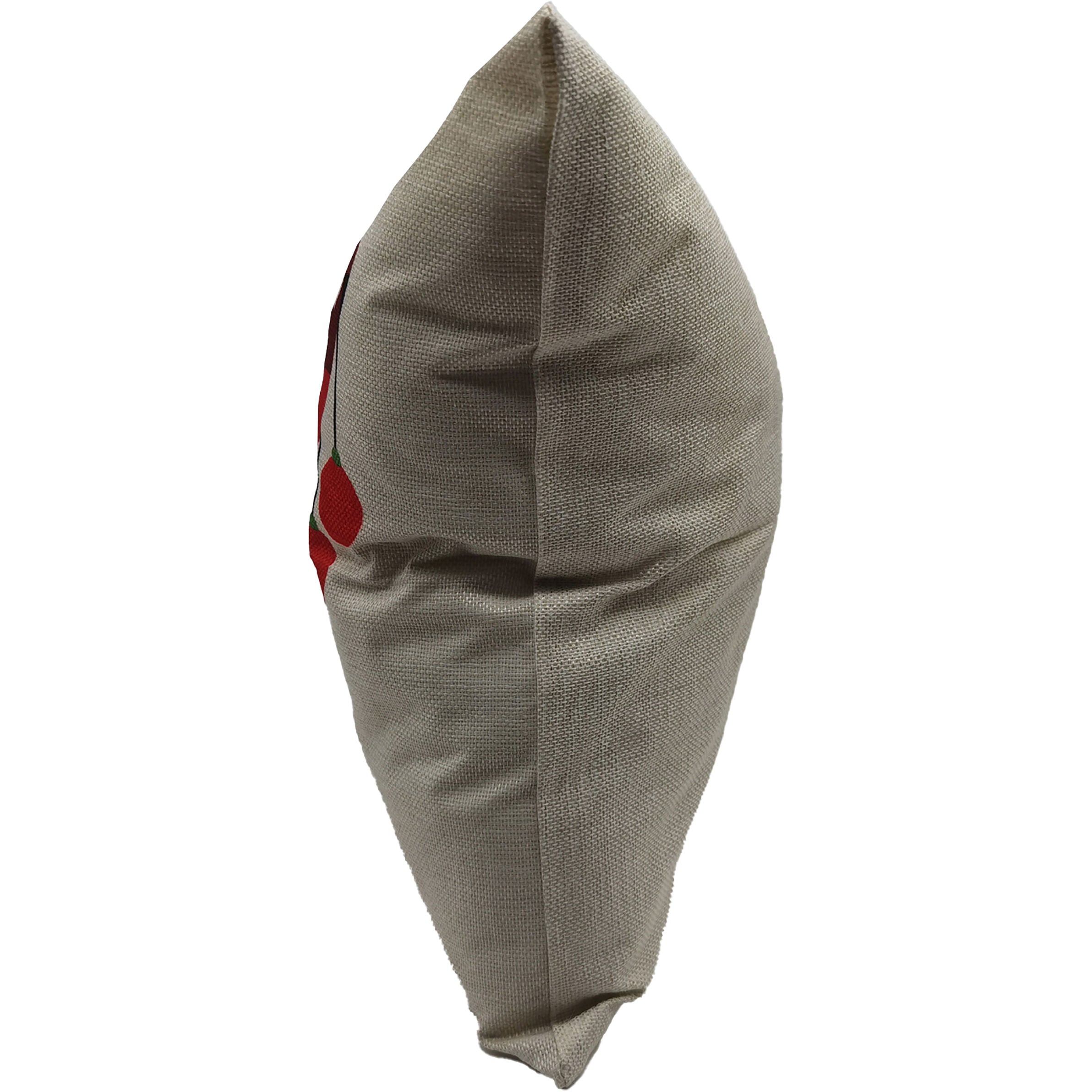 Fraser Hill Farm -  15.5-In. Oh My Deer Accent Pillow, Indoor Christmas Decoration, Buffalo Plaid Reindeer