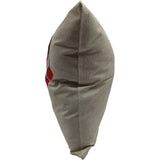 Fraser Hill Farm -  15.5-In. Oh My Deer Accent Pillow, Indoor Christmas Decoration, Buffalo Plaid Reindeer