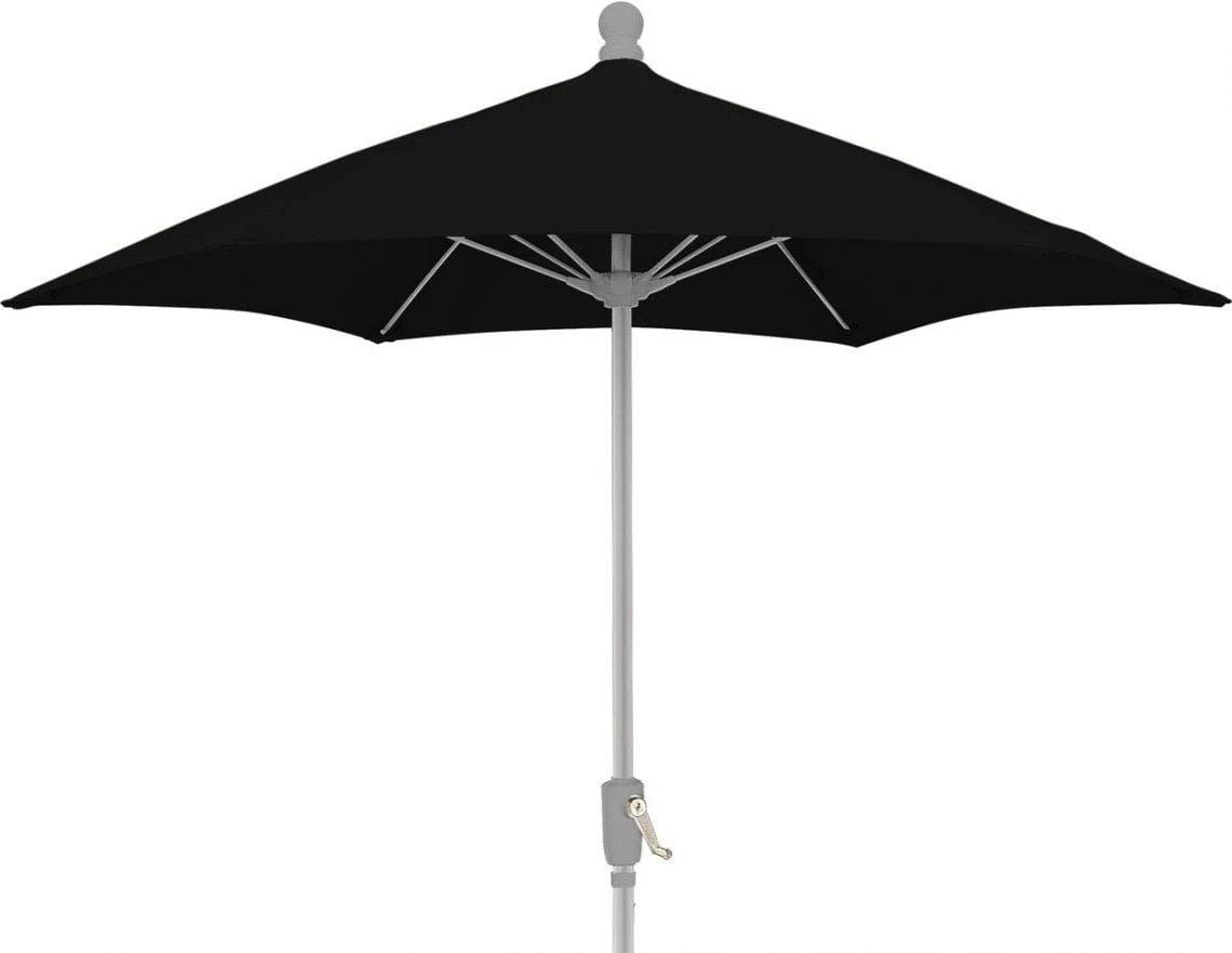 Fiberbuilt Table Umbrellas Black Fiberbuilt 7.5' Patio Umbrella Patio w/ Push-Up Lift