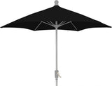 Fiberbuilt Table Umbrellas Black Fiberbuilt 7.5' Patio Umbrella Patio w/ Push-Up Lift