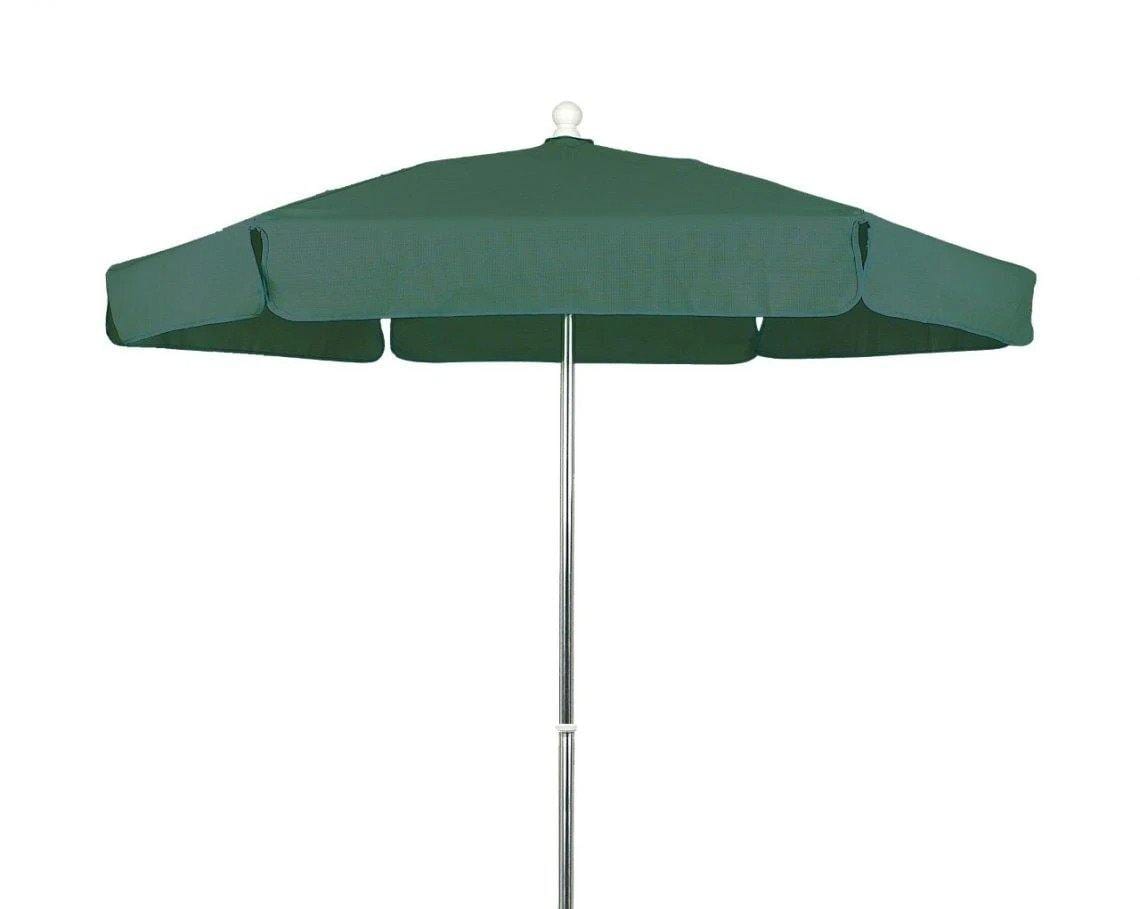 Fiberbuilt Table Umbrellas Forest Green Fiberbuilt 7.5' Garden Umbrella w/ Crank Lift